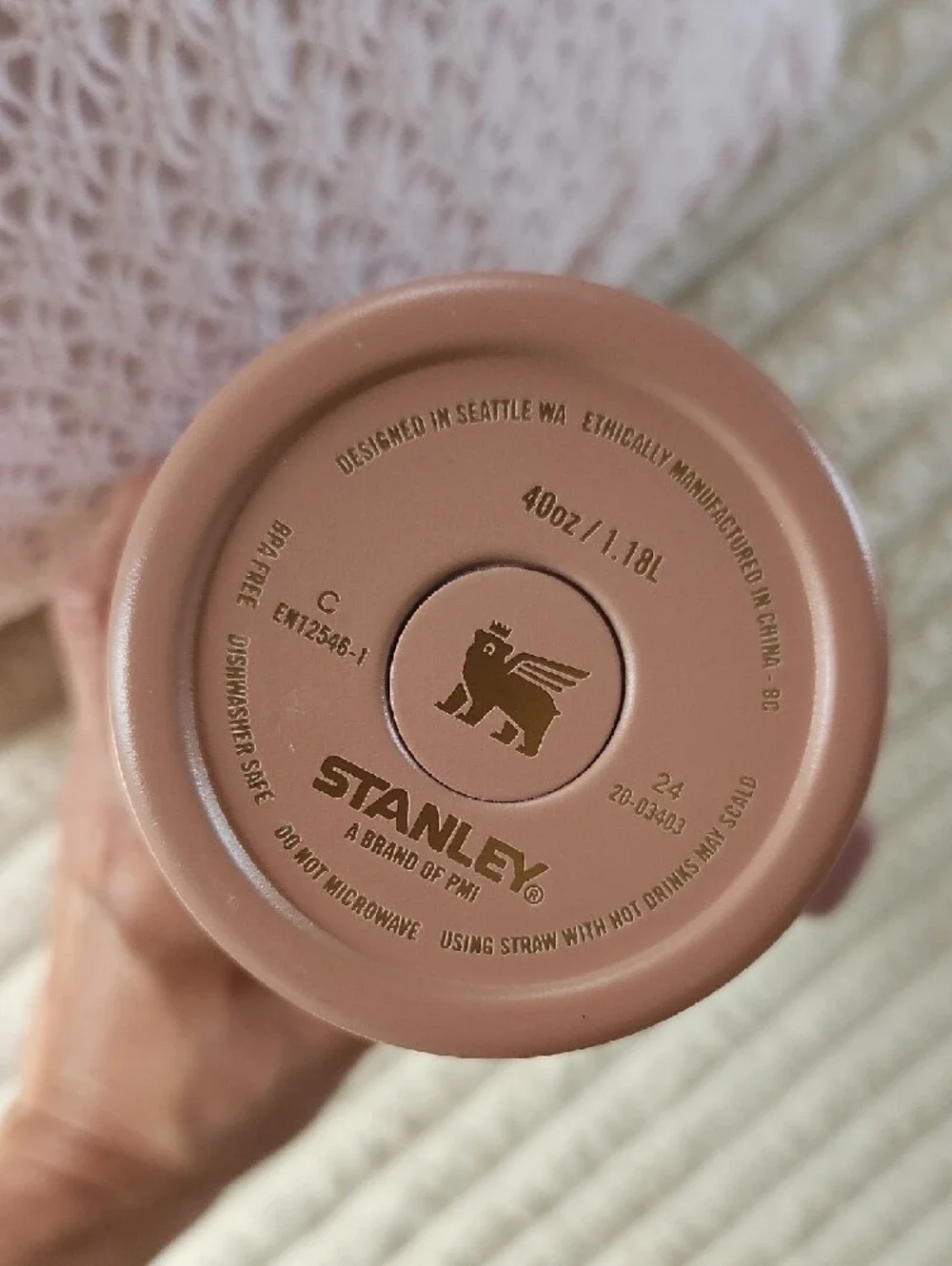 Stanley Antique Pink 40 Oz - Picture 3 of 5